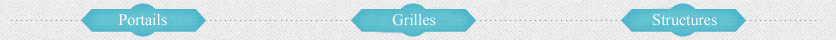 portail grille structure